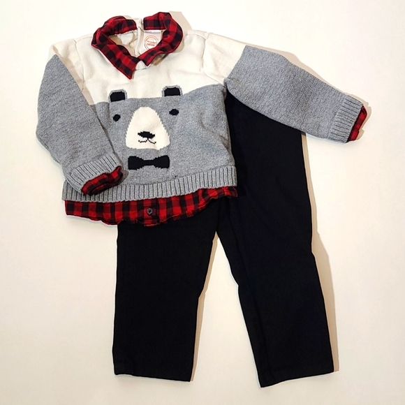 wonder nation Other - ❤5/20 sale Christmas bear sweater and pants